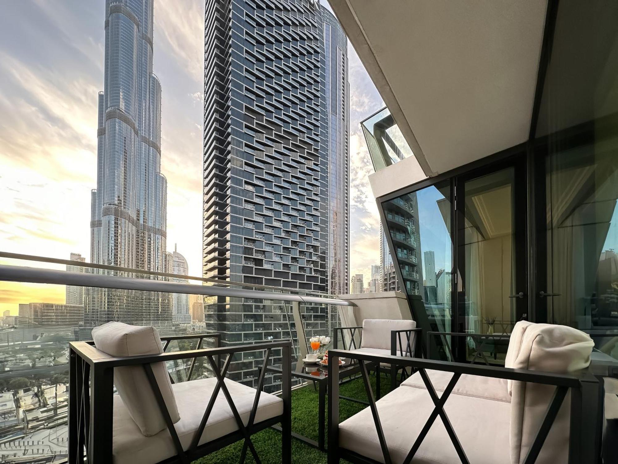 Urban Luxury 2Br With Spectacular Burj Khalifa View Διαμέρισμα Ντουμπάι Εξωτερικό φωτογραφία