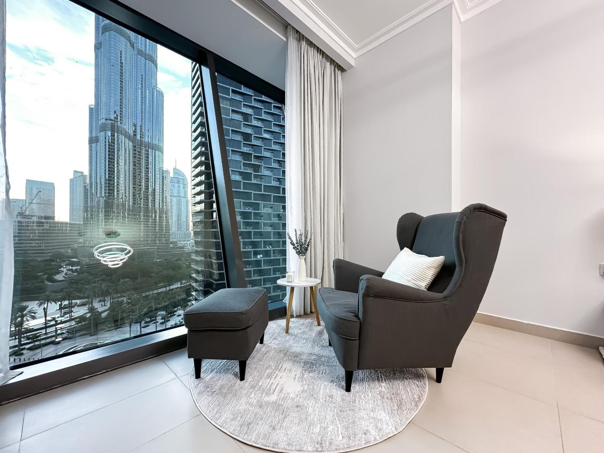 Urban Luxury 2Br With Spectacular Burj Khalifa View Διαμέρισμα Ντουμπάι Εξωτερικό φωτογραφία